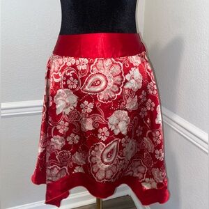Printed Flair Midi Skirt
